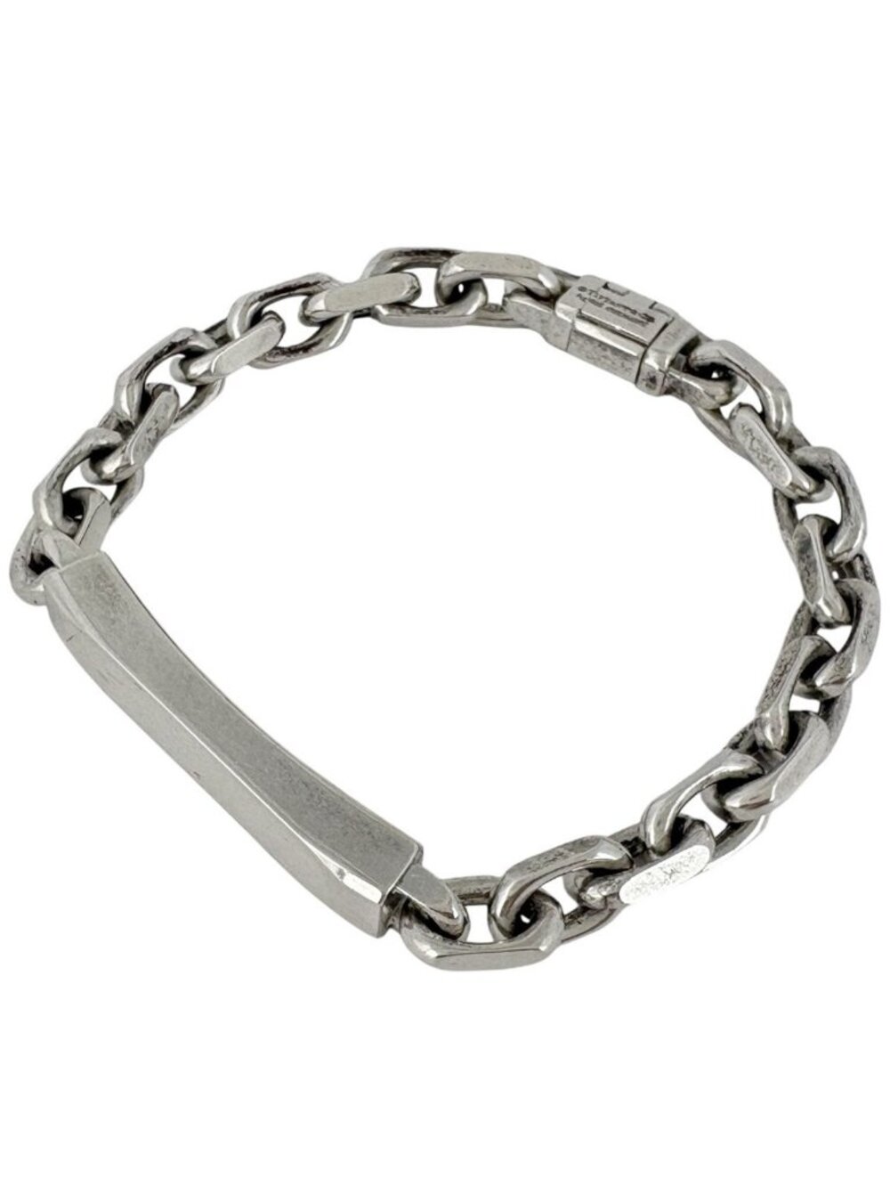 Tiffany & Co Makers ID Chain Bracelet Sterling 925 Silver